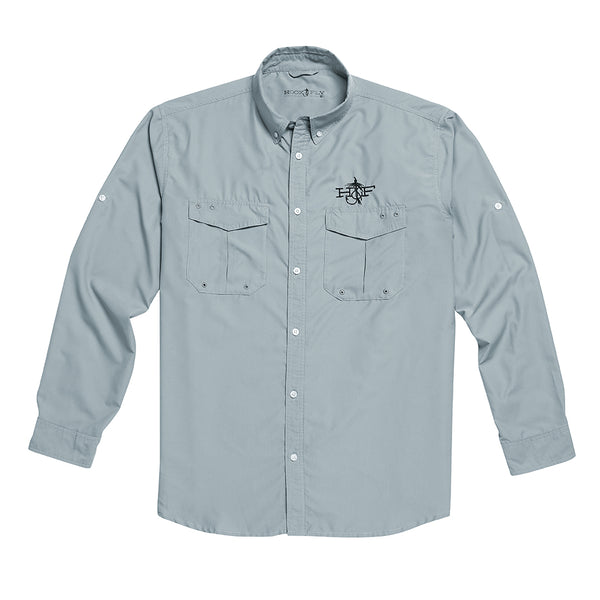 H&F High Performance Button Down (Feather Grey)